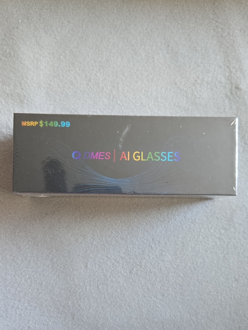 AI Glasses - Black Smart Wearable Eyewear